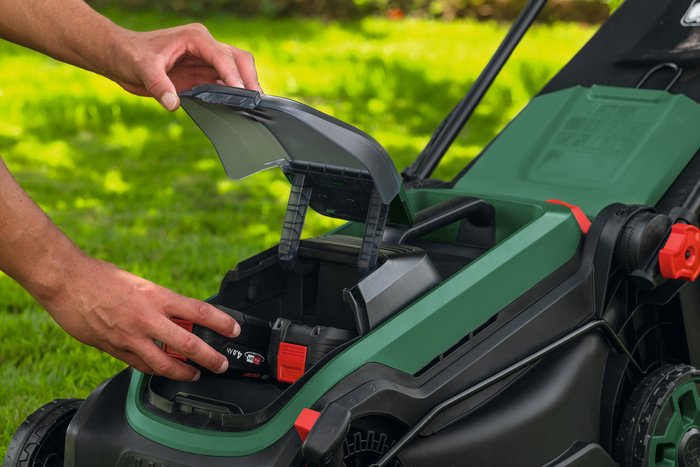 Bosch Rotak 18V2-38 akku plæneklipper